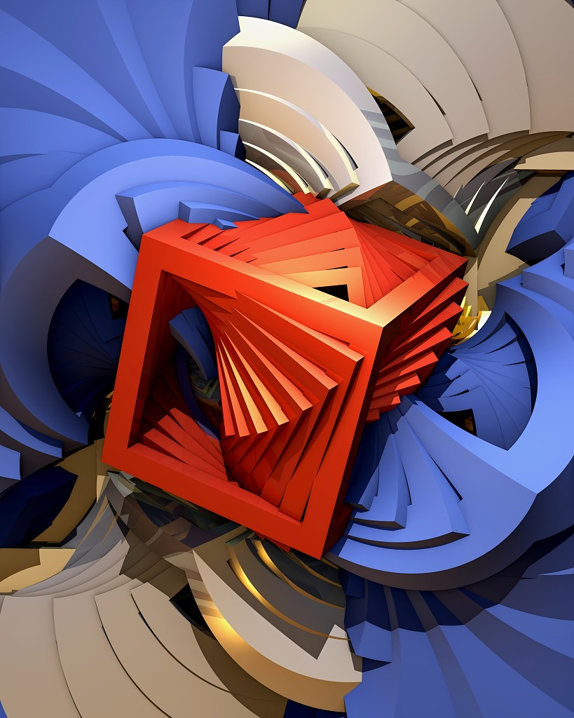 digital digitale art kunst Artificial Intelligence ai Kunstmatige intelligentie hdr fantasie 3d kunstwerk fractal fractals chaos modern design collectie abstract